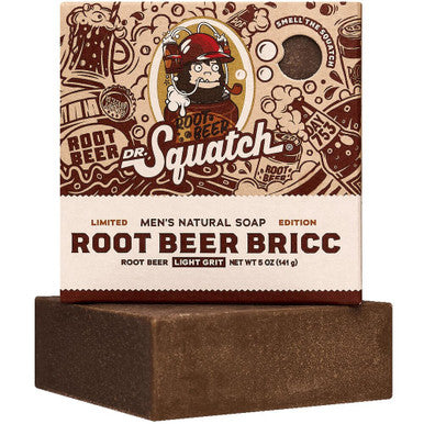 Dr. Squatch Root Beer Bricc Bar Soap