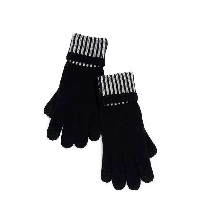 Shiraleah Women's Ziggy Touchscreen Gloves - Black