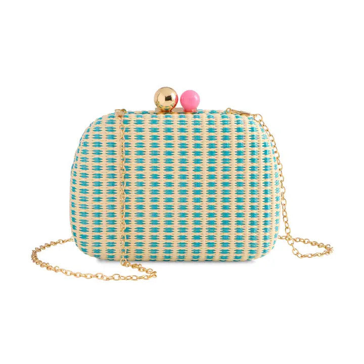 Shiraleah Turqouise Bondi Minaudiere