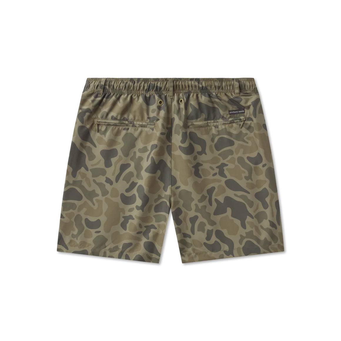 Southern Marsh Men's La Costa Lined Swim Trunk - Camo - Stone Brown Camo