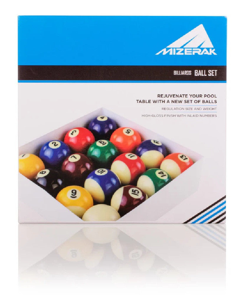 Mizerak Deluxe Billiard Ball Set