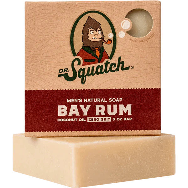 Dr. Squatch Bay Rum Bar Soap