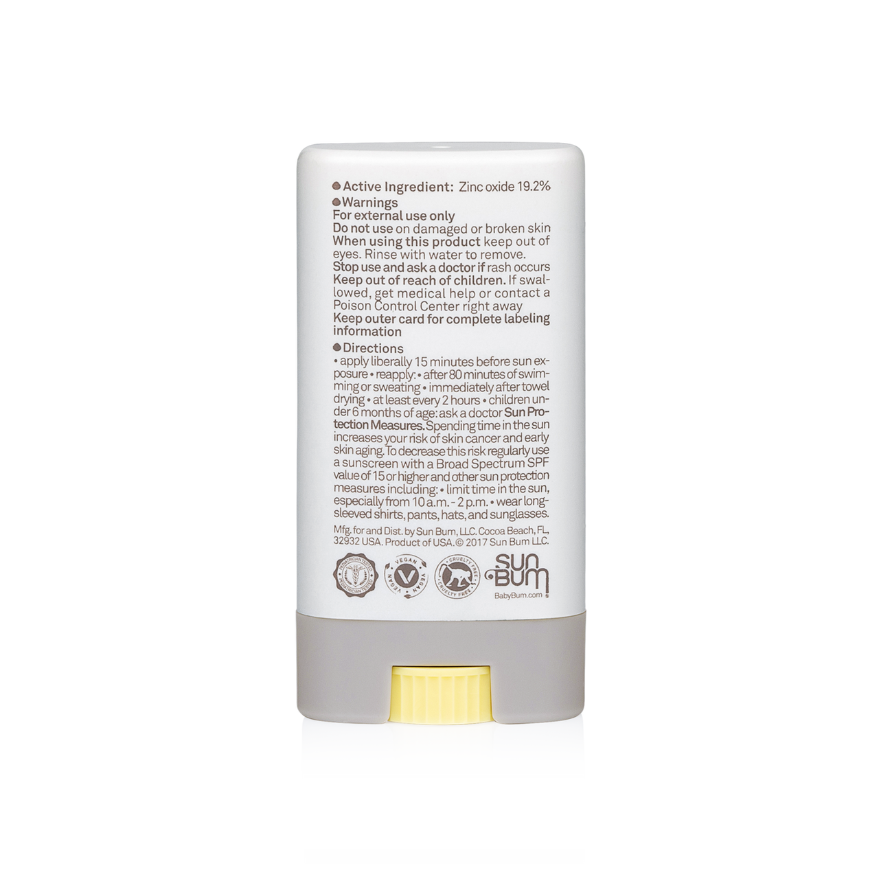 Baby Bum Mineral SPF 50 Sunscreen Face Stick