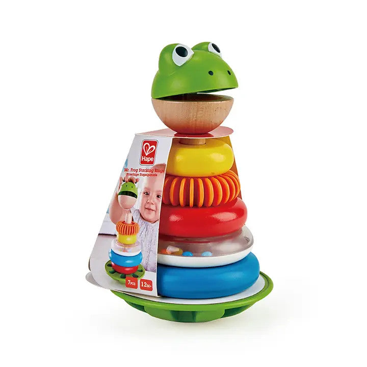 Hape Toys Mr. Frog Stacking Rings