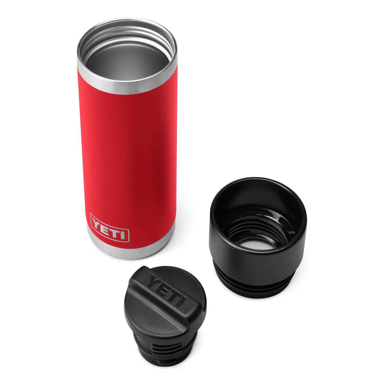 YETI Rambler 18 oz Rescue Red Bottle with Hotshot Cap