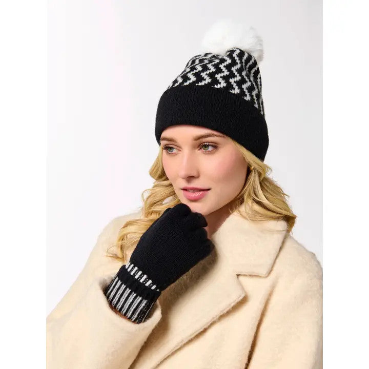 Shiraleah Women's Ziggy Beanie - Black