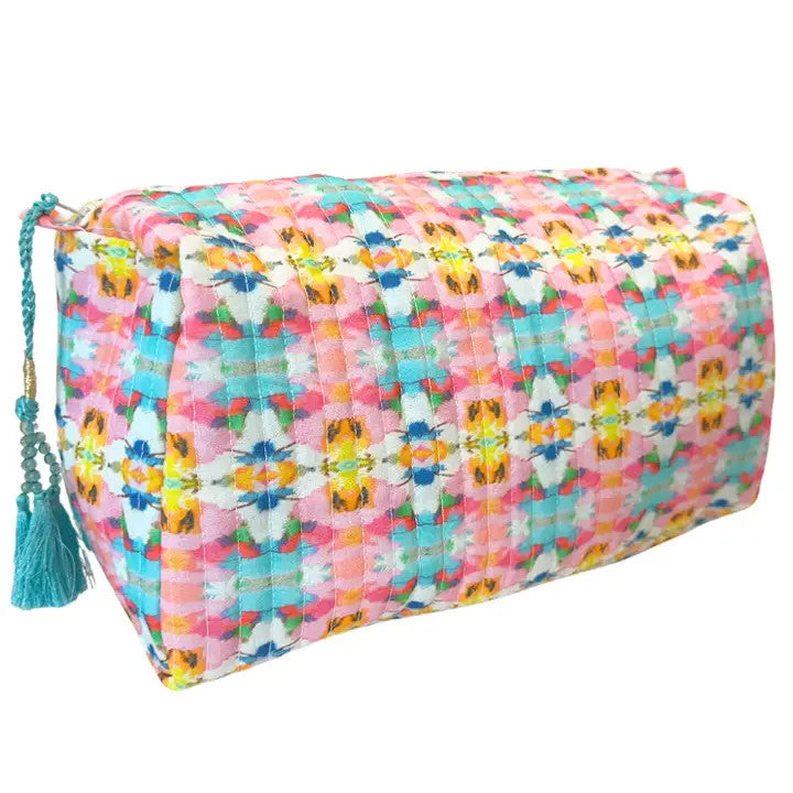 Laura Park Sumner Pink Large Cosmetic Bag