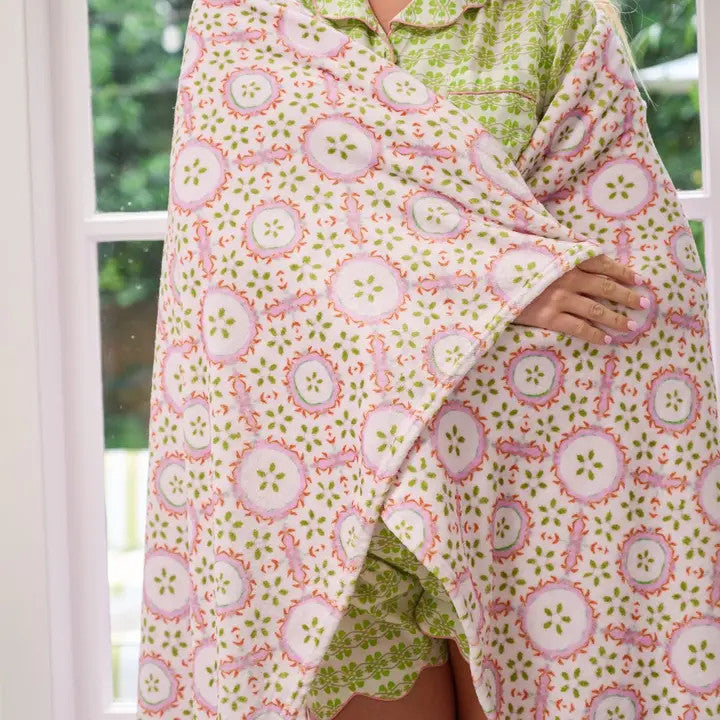 Laura Park Rosie Fleece Blanket