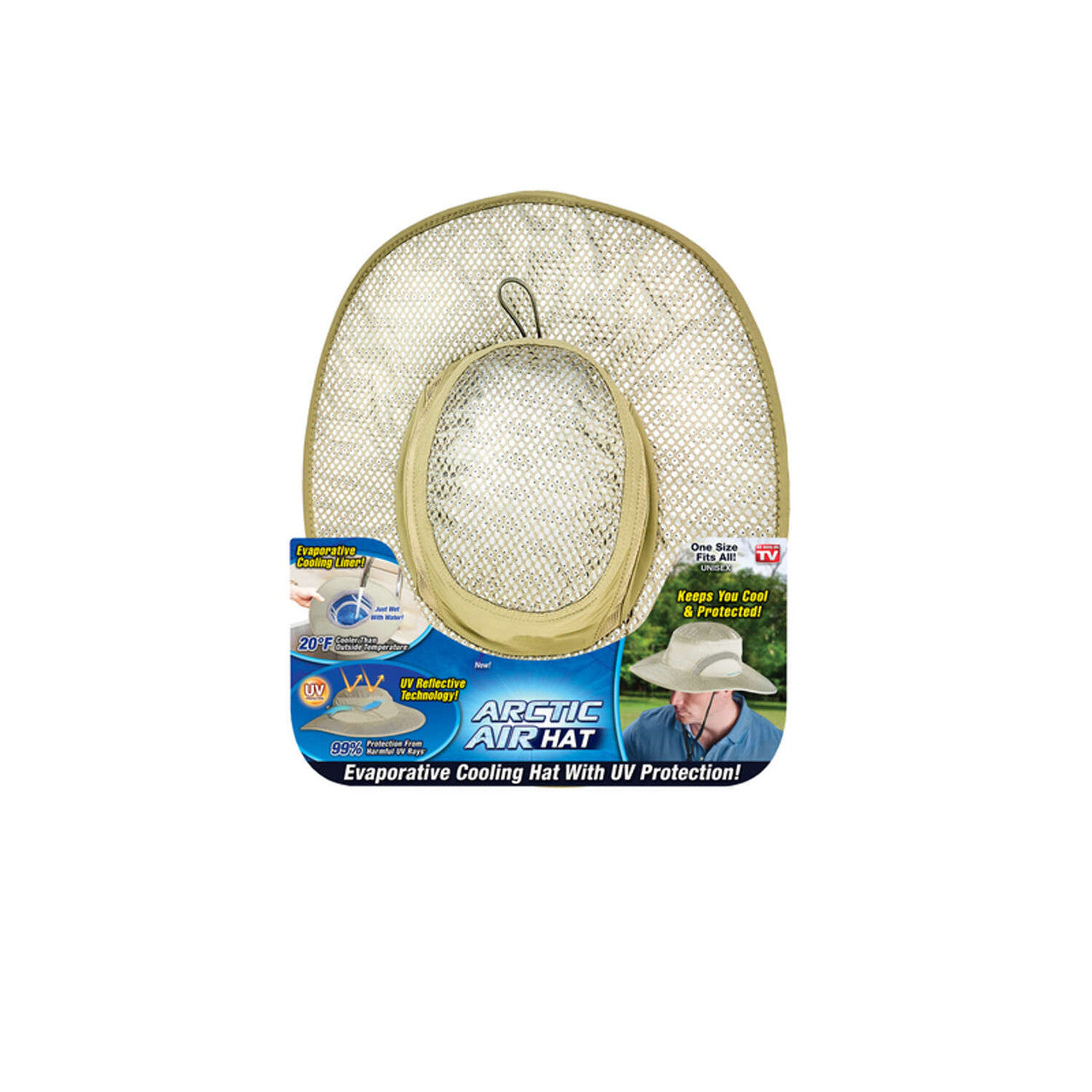 Arctic Air Evaporative Cooling Hat Beige