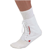 Mueller Bi-Lateral Ankle Brace – White