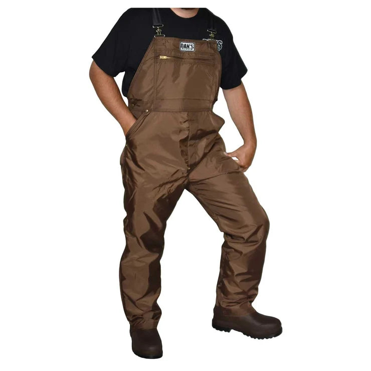 Dan's High N Dry Bibs - Brown