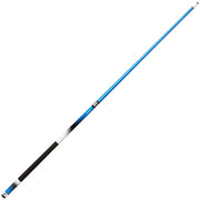 Mizerak 58" Two-Piece Carbon Composite Pool Cue - Neon Blue