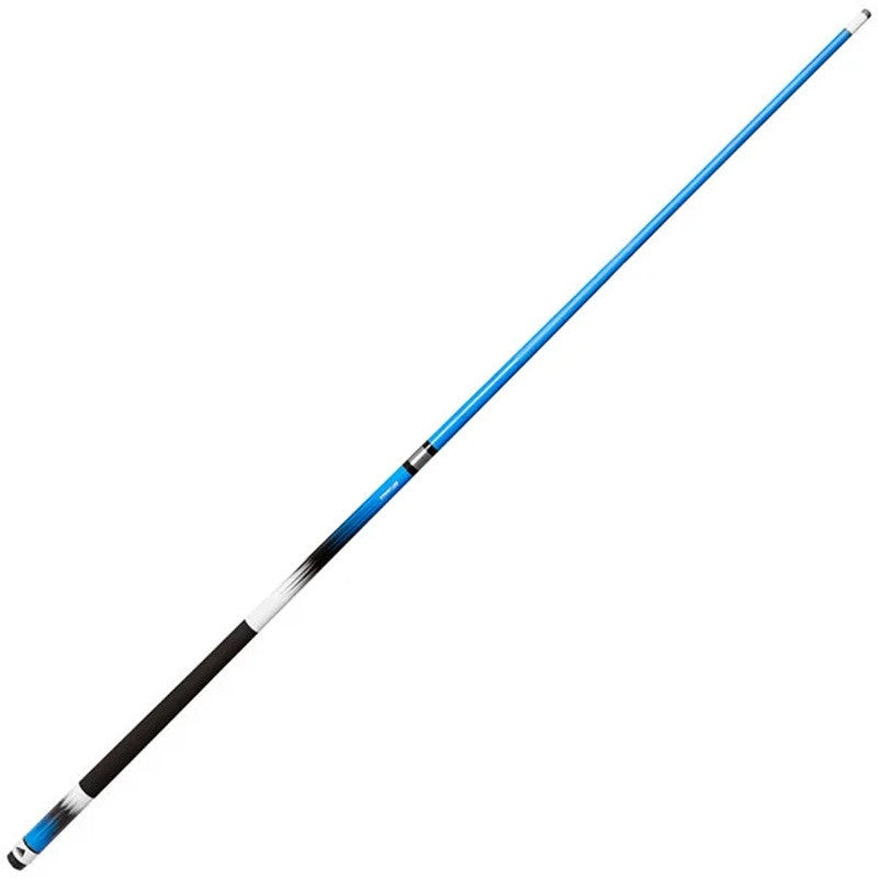 Mizerak 58" Two-Piece Carbon Composite Pool Cue - Neon Blue