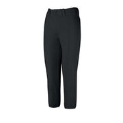 Mizuno Women’s Belted Softball Pant – Black