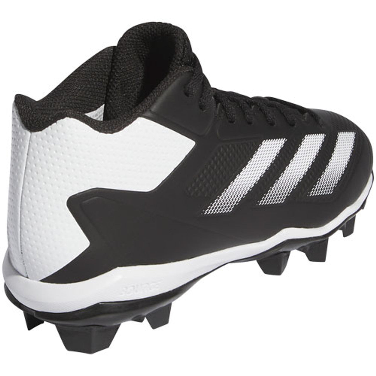 Adidas Youth Adizero Impact MD Cleat - Black/White