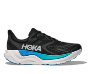 HOKA Arahi 8 Wide Men’s Running Shoe - Black/Skyward Blue