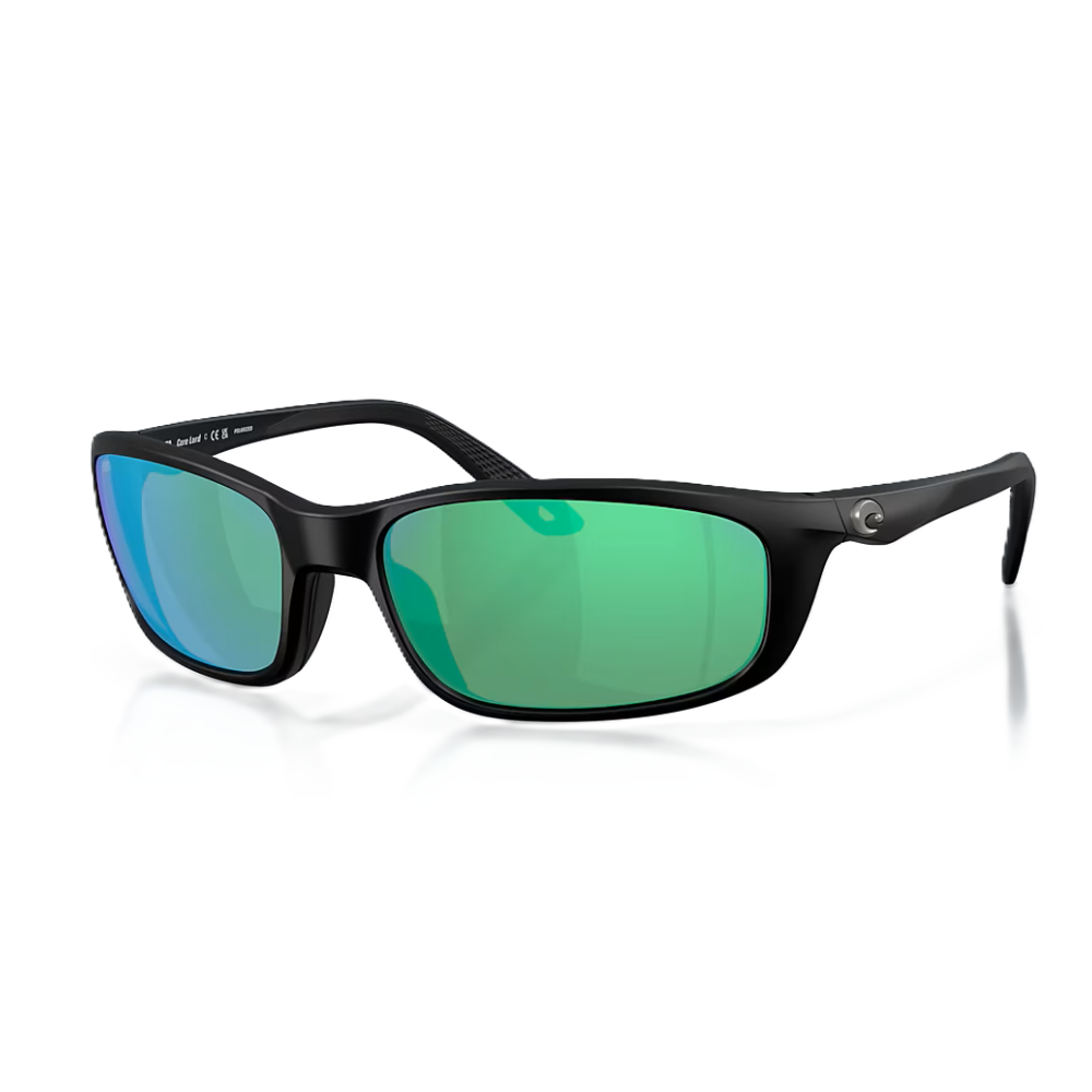 Black w/ Green Mirror