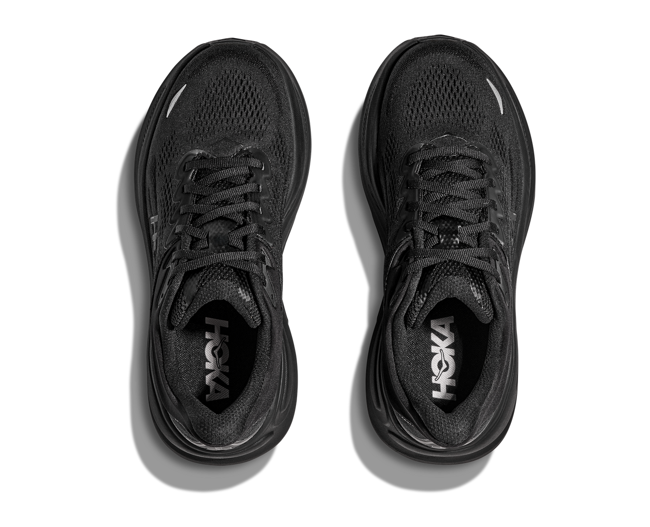 Hoka Women's Bondi 9 Wide - Black/Black