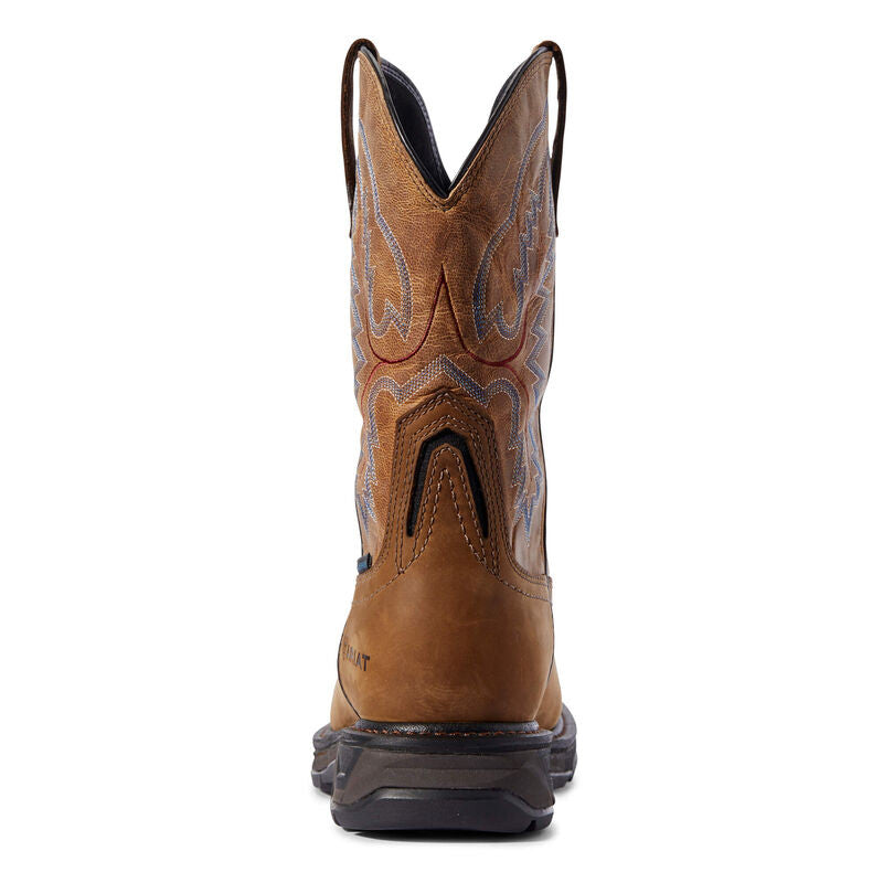 Ariat Men's WorkHog XT Waterproof Work Boot - Distressed Brown