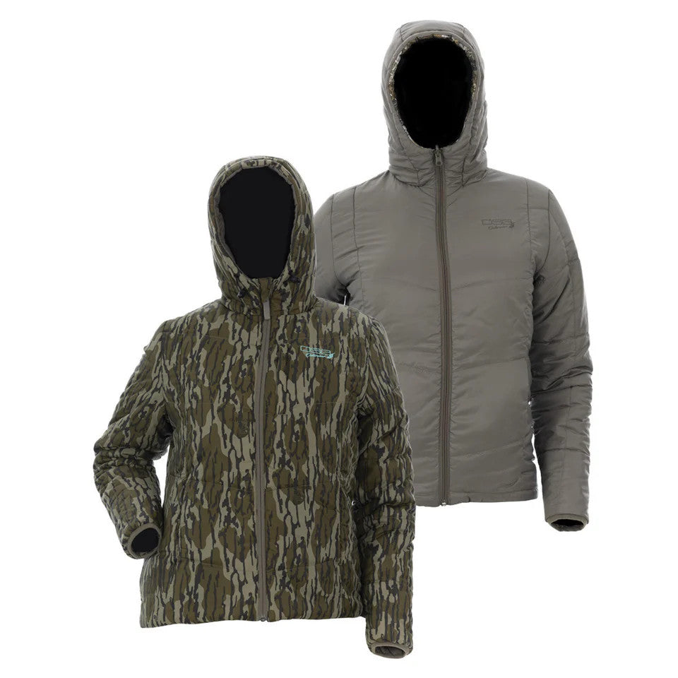DSG Women’s Reversible Puffer Jacket -Bottomland/Original Stone