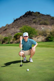 Breezy Gold Men's The Hardshell Polo