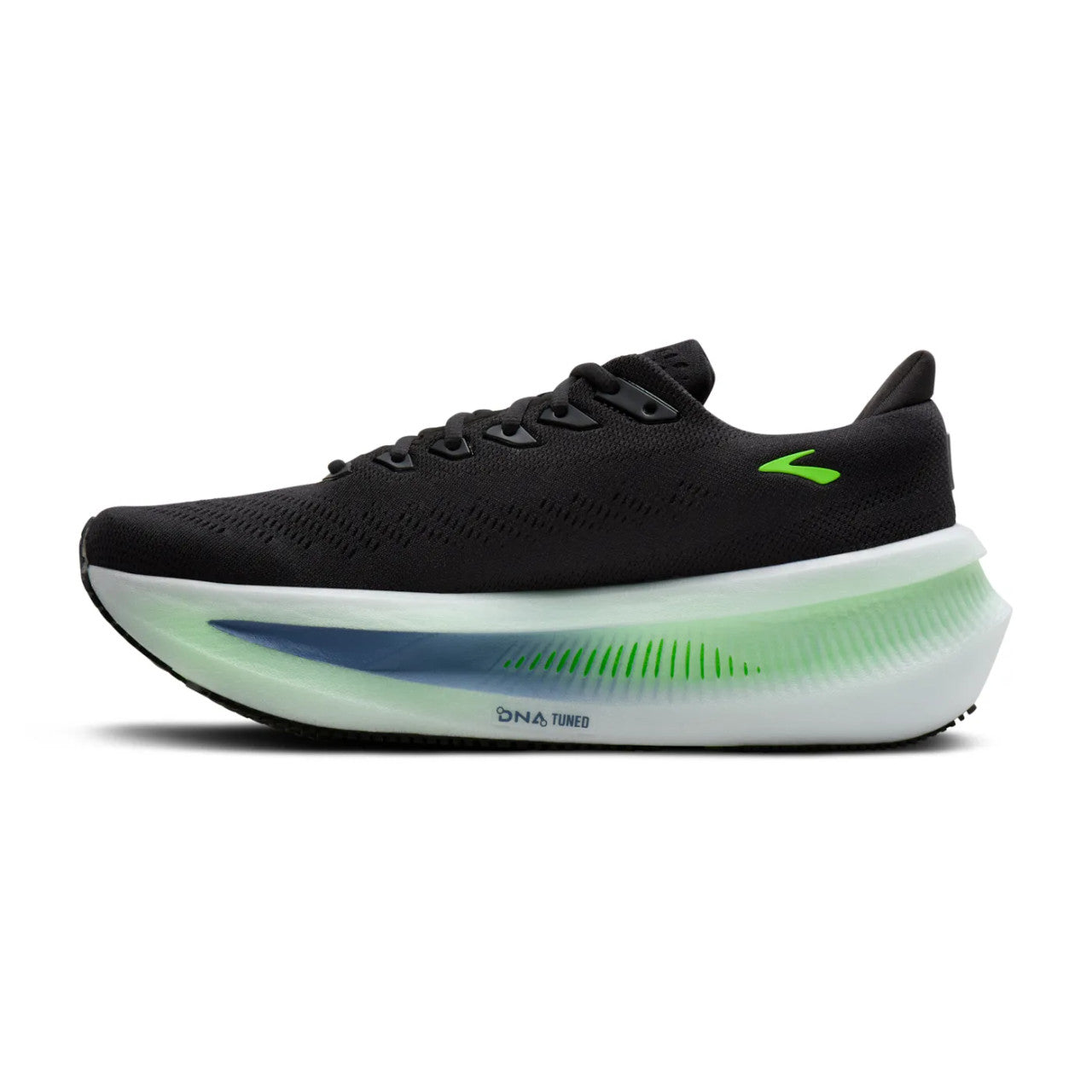Brooks Men's Glycerin Max 2 Running Shoe - Phantom/White/Green Gecko
