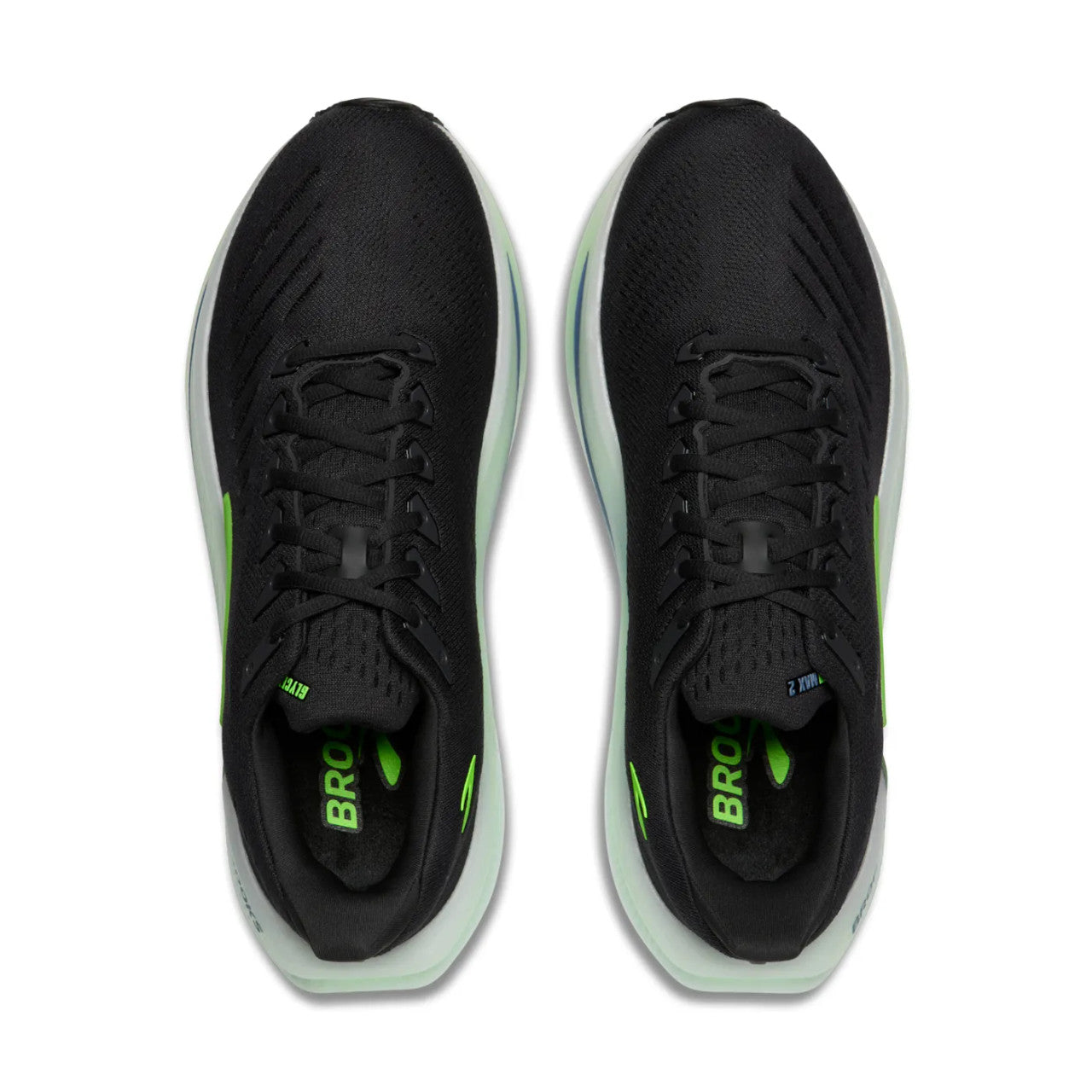 Brooks Men's Glycerin Max 2 Running Shoe - Phantom/White/Green Gecko