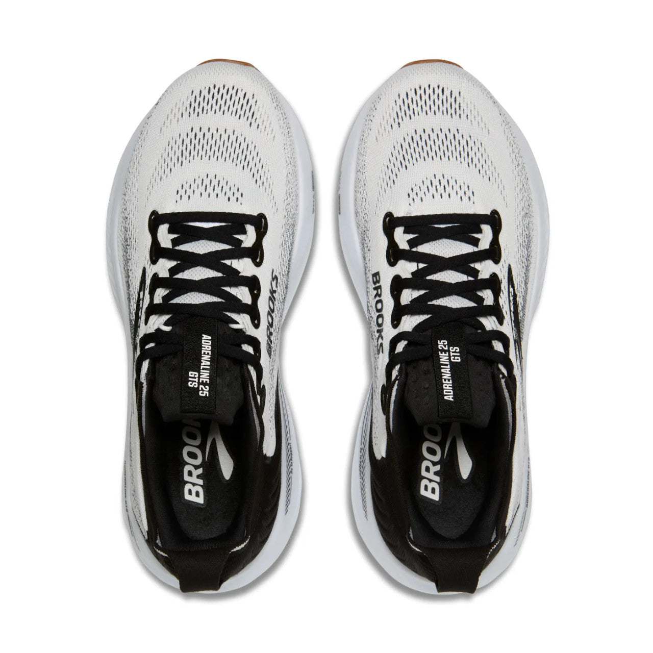 Brooks Women's Adrenaline GTS 25 Running Shoe - White/Black/White