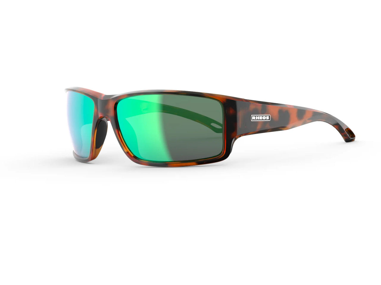 Rheos Biscayne Floating Polarized Sunglasses – Tortoise/Emerald