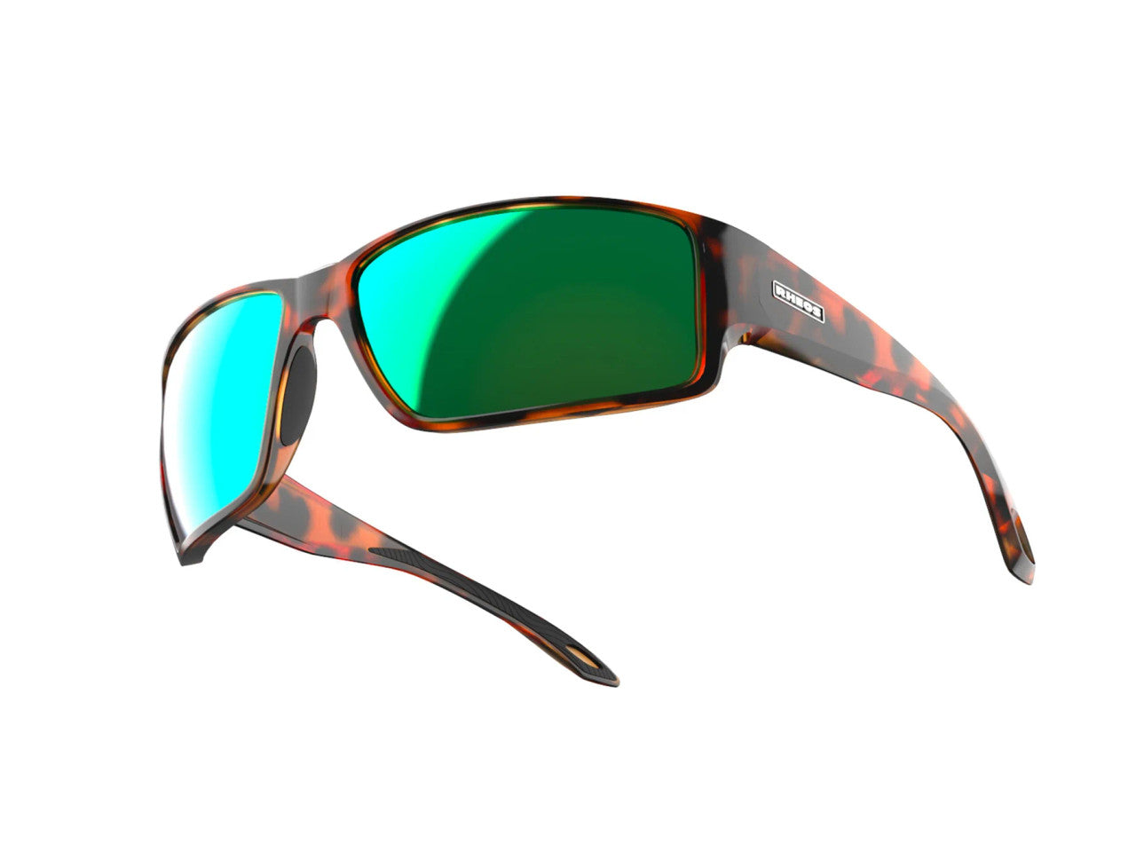 Rheos Biscayne Floating Polarized Sunglasses – Tortoise/Emerald