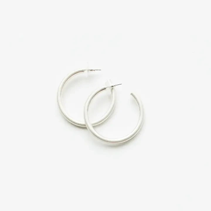 Michelle McDowell Silver Heather Earrings
