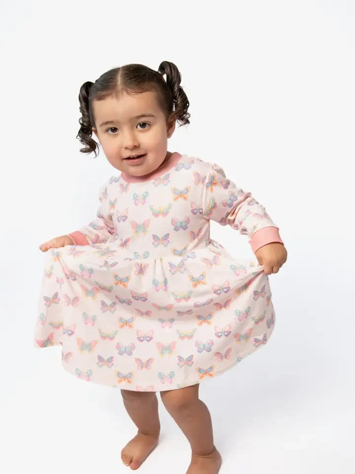 Goosies Toddler Girls Butterfly Bliss - Sweatshirt Dress