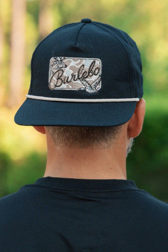 Burlebo Cap Camo Patch - Black