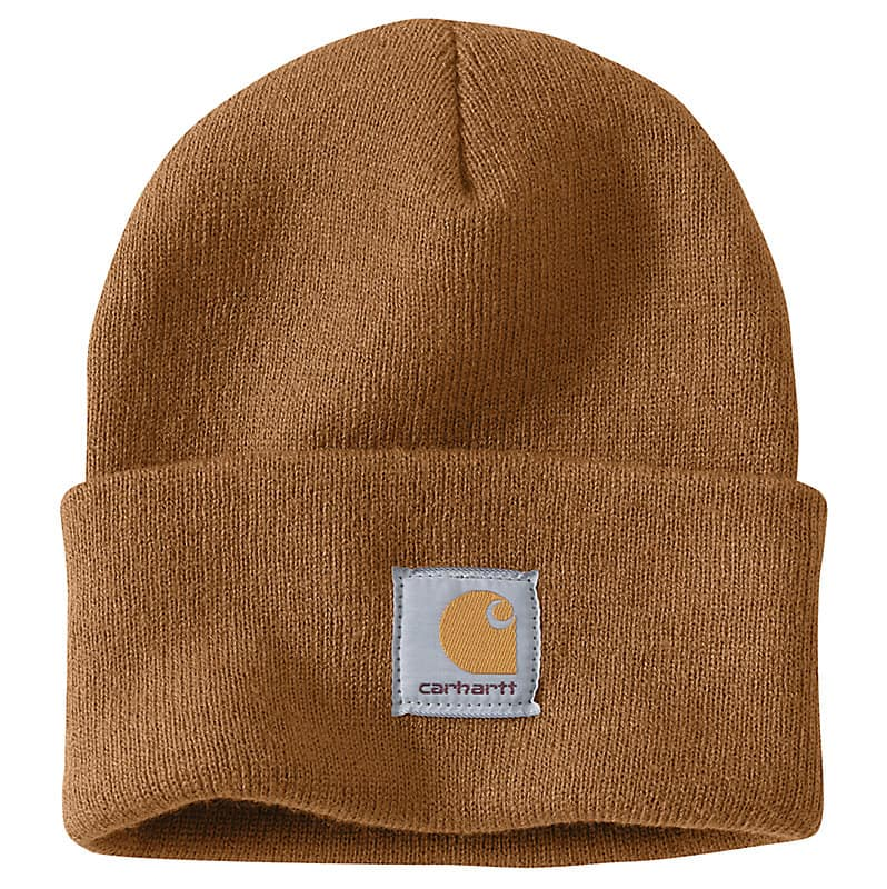 Carhartt Knit Cuffed Beanie- Carhartt Brown