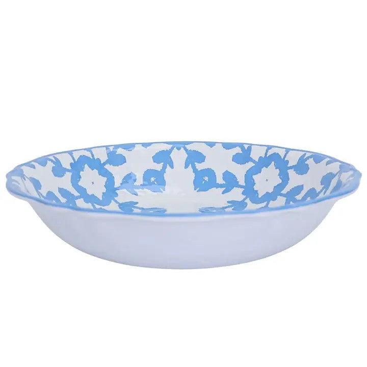 Laura Park Highlands Blue Melamine Bowl