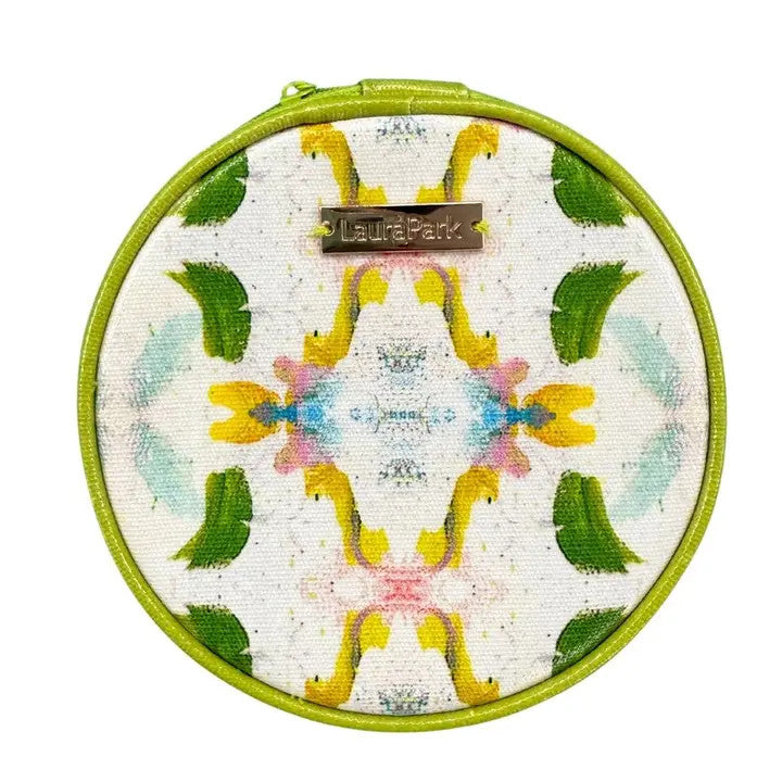 Laura Park Dogwood Round Jewelry Case