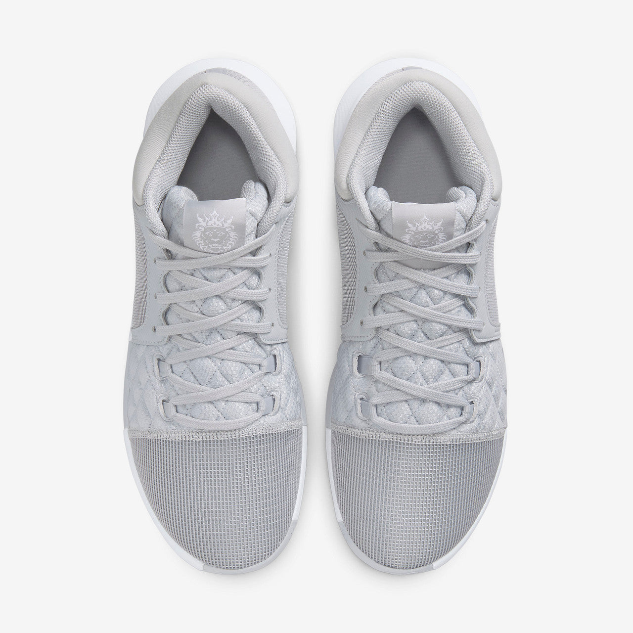 Nike LeBron Witness 8 (Team Blank) - Wolf Grey/White