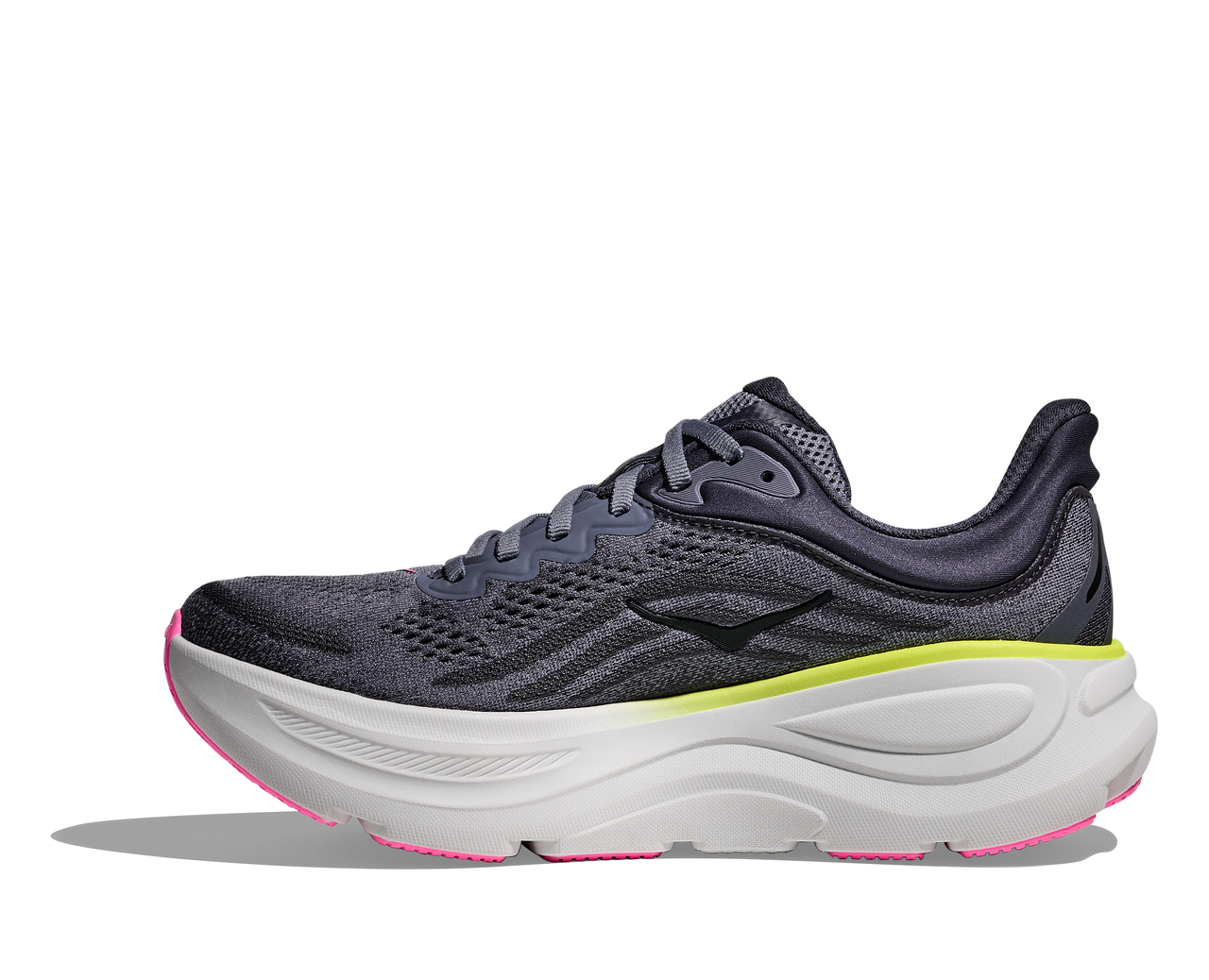 Hoka Women's Bondi 9 - Charcoal Grey/Grey Skies