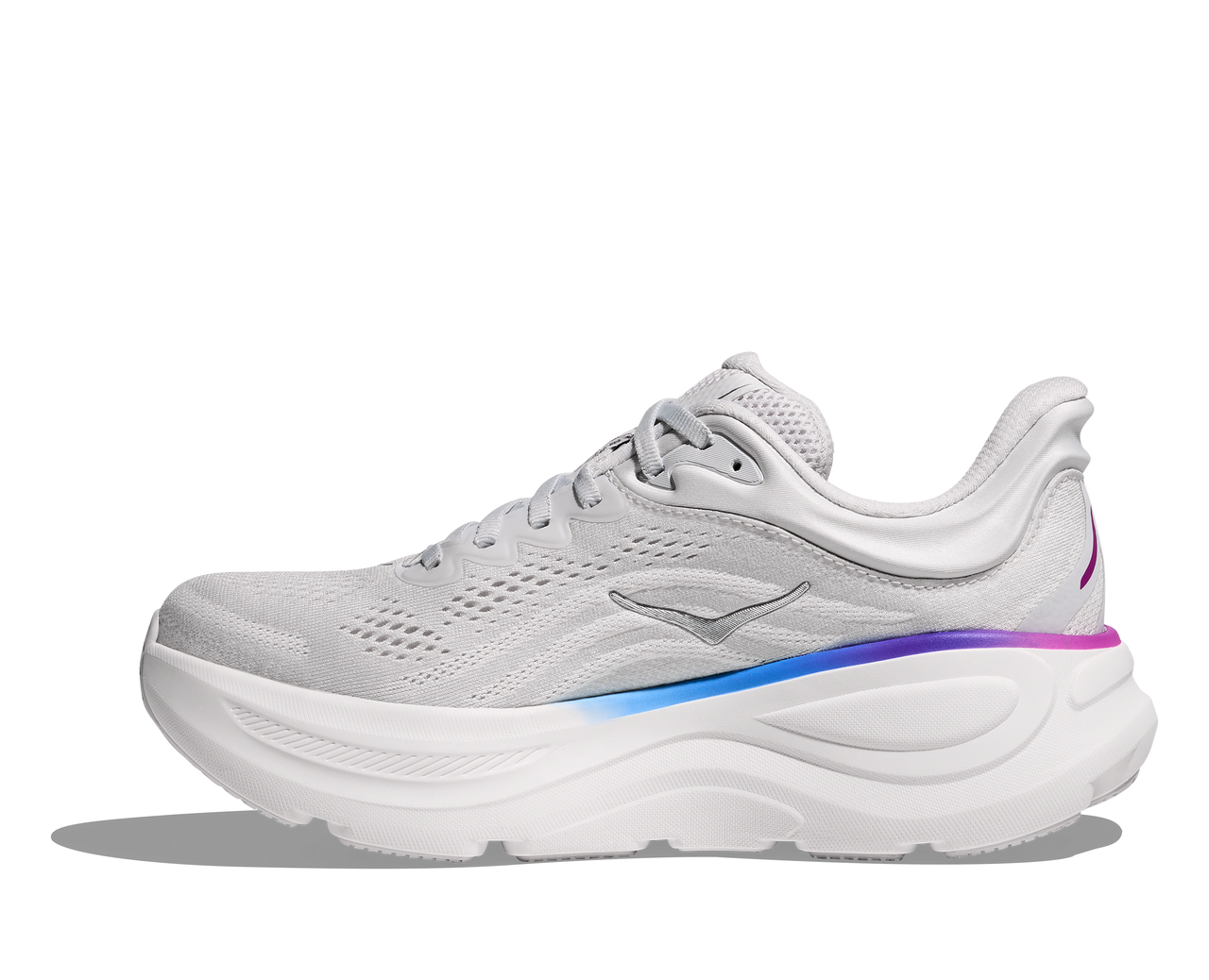 Hoka Women's Bondi 9 - Comic Grey/White