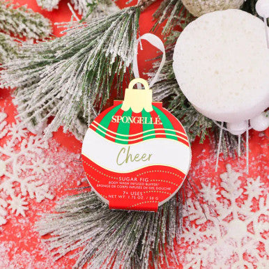 Spongelle Cheer - Sugar Fig Holiday Ornament Buffer