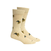 Brown Dog “Church” Oatmeal Crew Sock