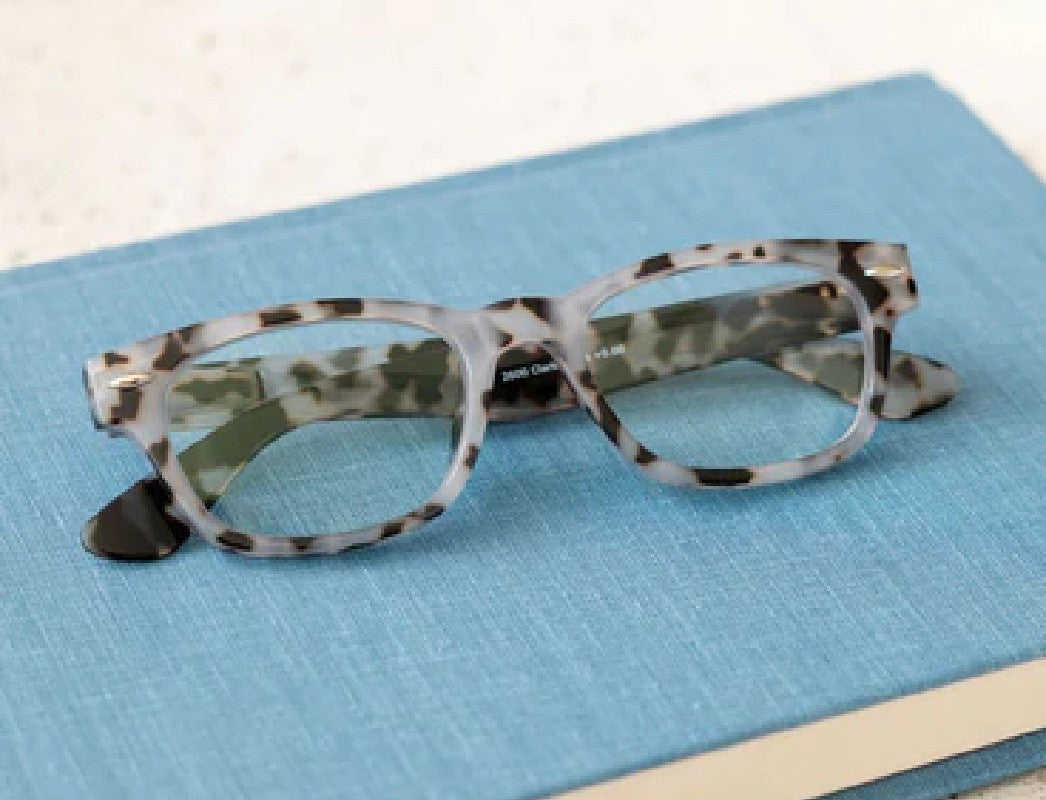 Peepers Clark Focus Blue Light Reading Glasses - Gray Tortoise +3.00