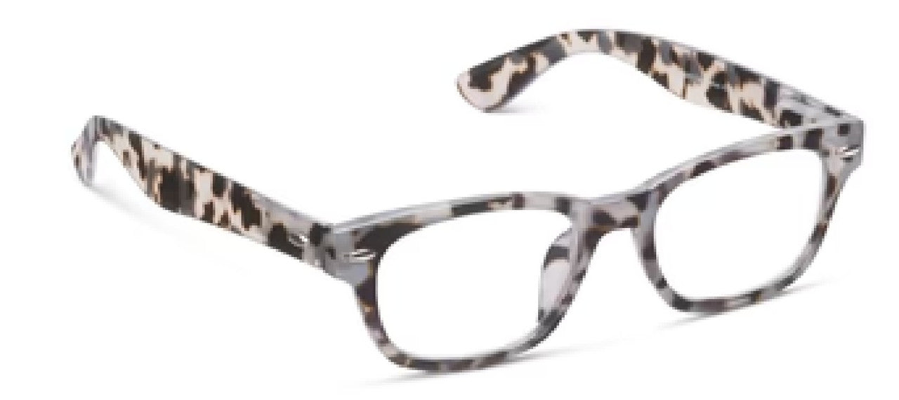 Peepers Clark Focus Blue Light Reading Glasses - Gray Tortoise +3.00