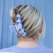 Teleties Classic Blue Lagoon Large Hair Clip