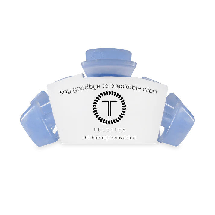 Teleties Classic Blue Lagoon Medium Hair Clip
