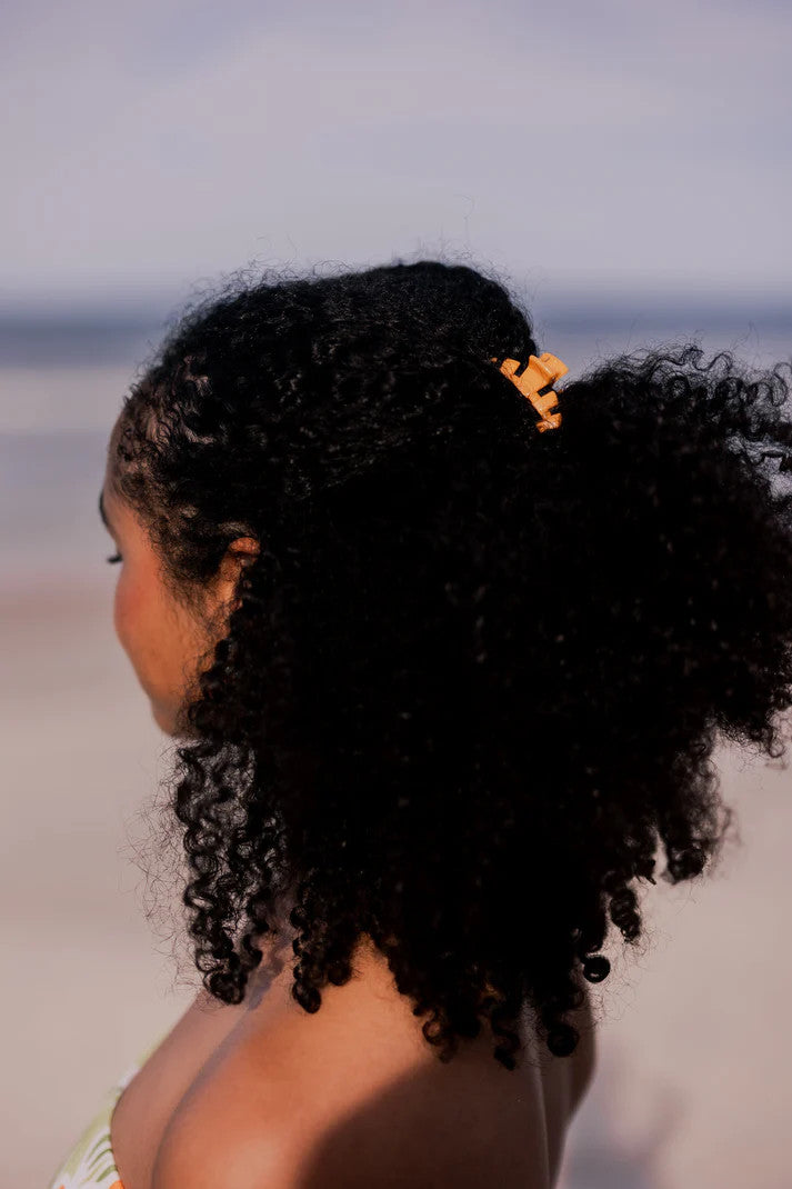 Teleties Classic Mango Tiny Claw Hair Clip