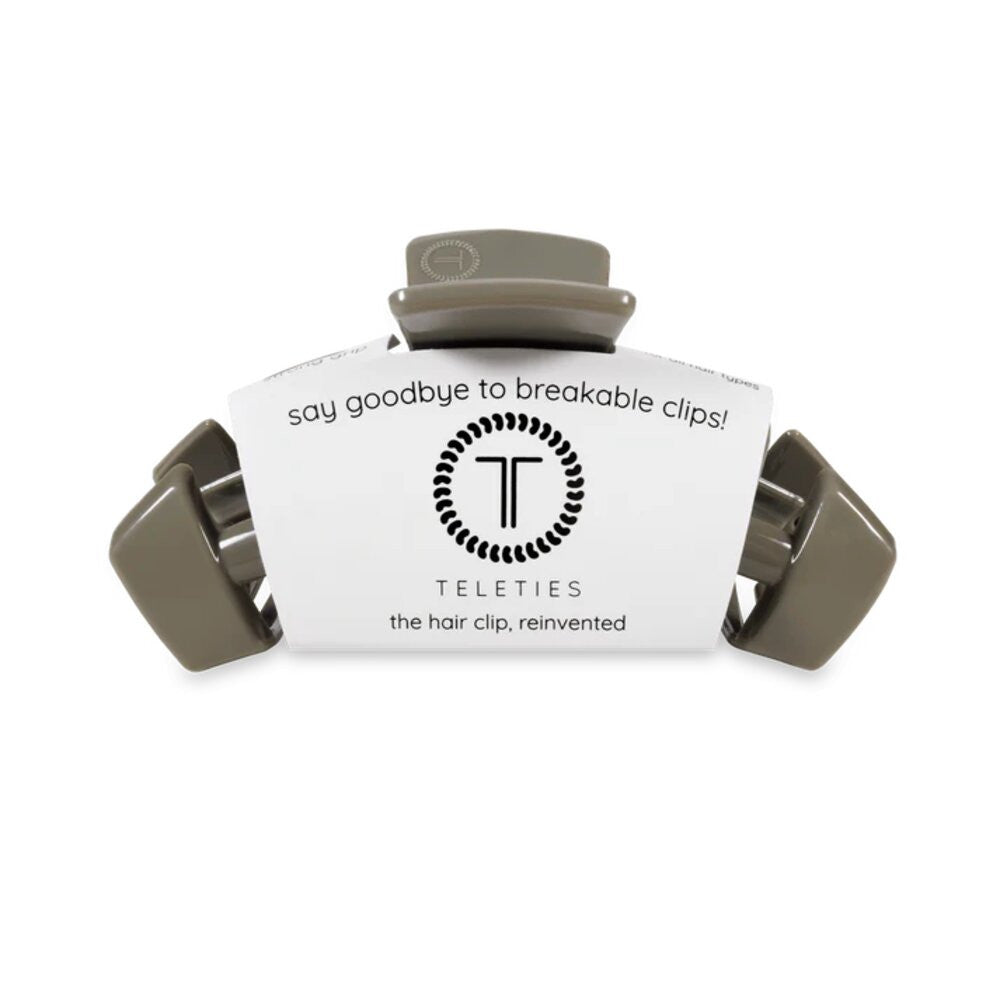 Teleties Classic Sage It Ain't So Medium Hair Clip