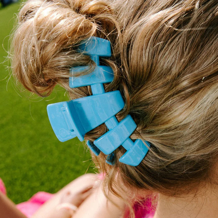 Teleties Classic Summer Sky Large Hair Clip