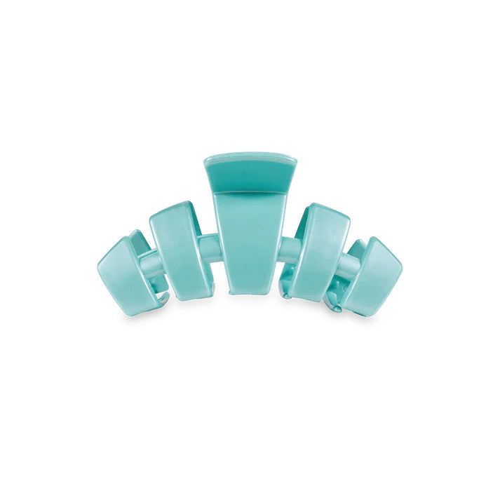 Teleties Classic Totally Turquoise Tiny Claw Hair Clip