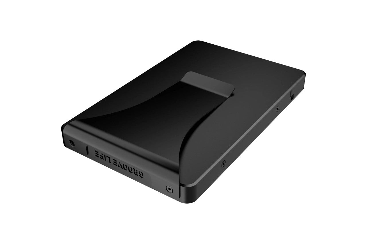 Groove Life Groove Wallet - Midnight Black Money Clip